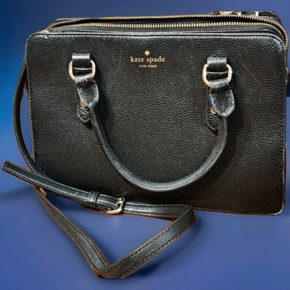 Kate Spade New York Lise Mulberry Street SATCHEL Shoulder Bag Black